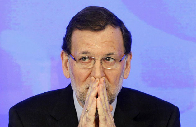 Mariano Rajoy durante un comité ejecutivo del PP | Fuente: diariodenavarra.es